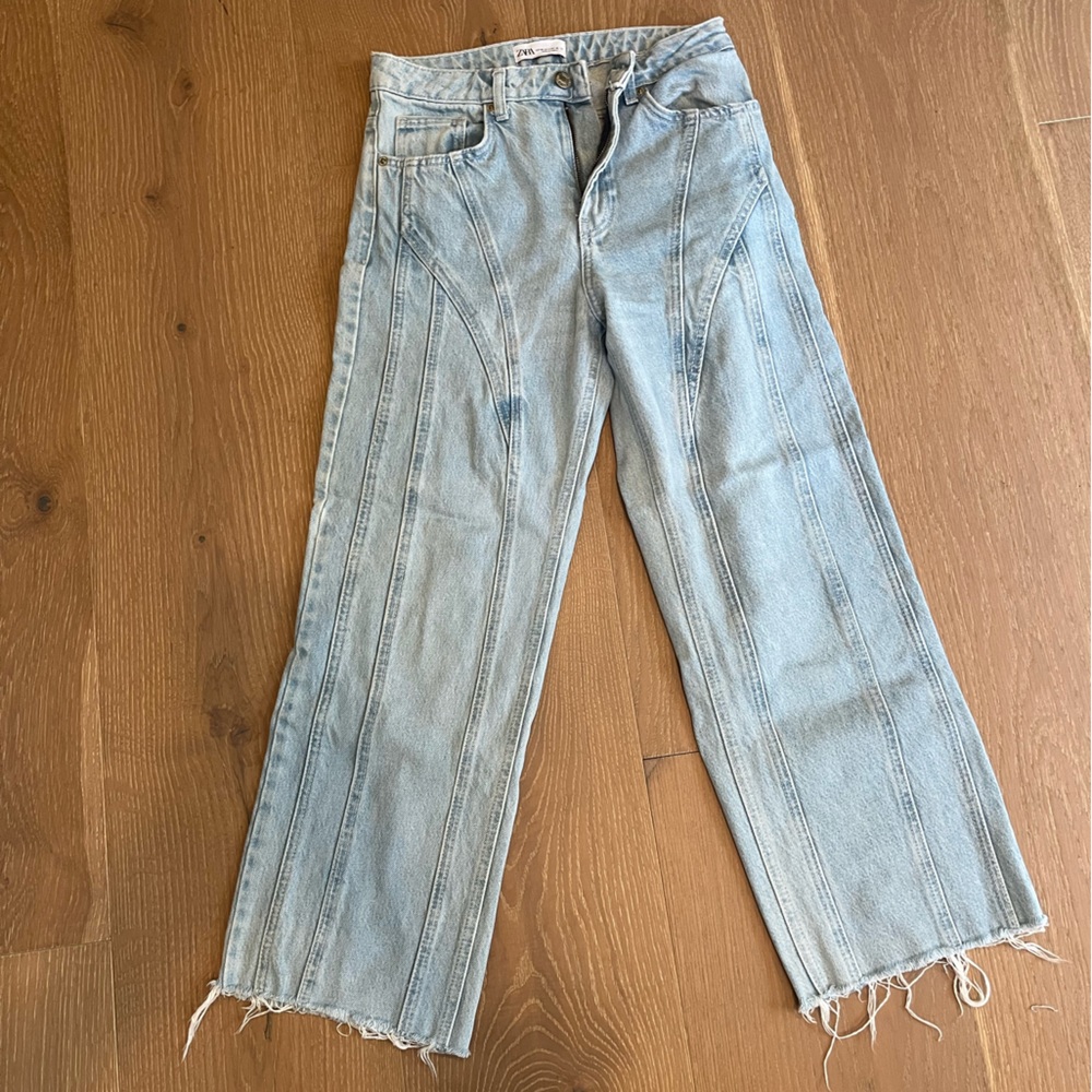 Zara Mugler inspired jeans